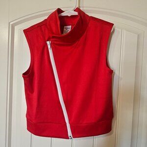 Red dance vest